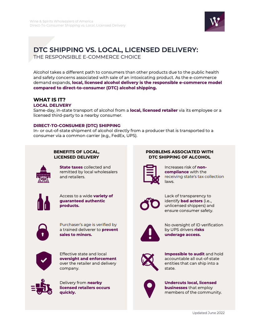 DTC Shipping vs. Local, Licensed Delivery