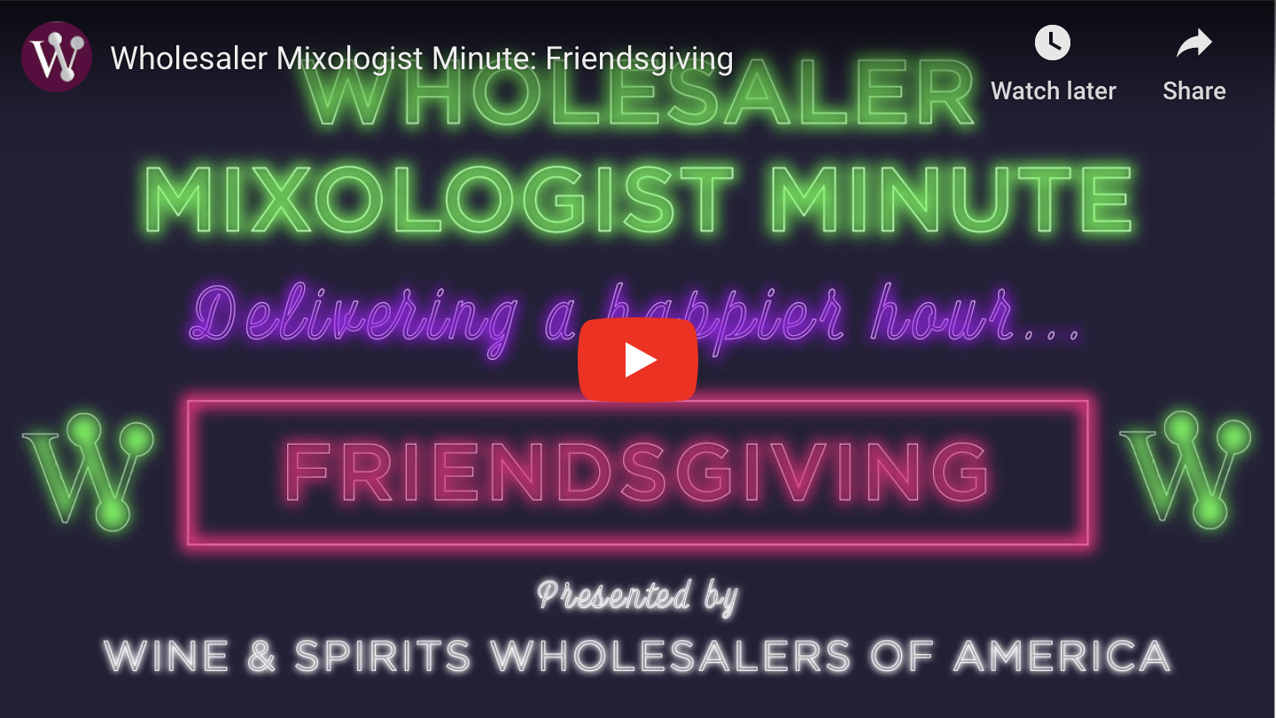 Mixologist Minute: Friendsgiving